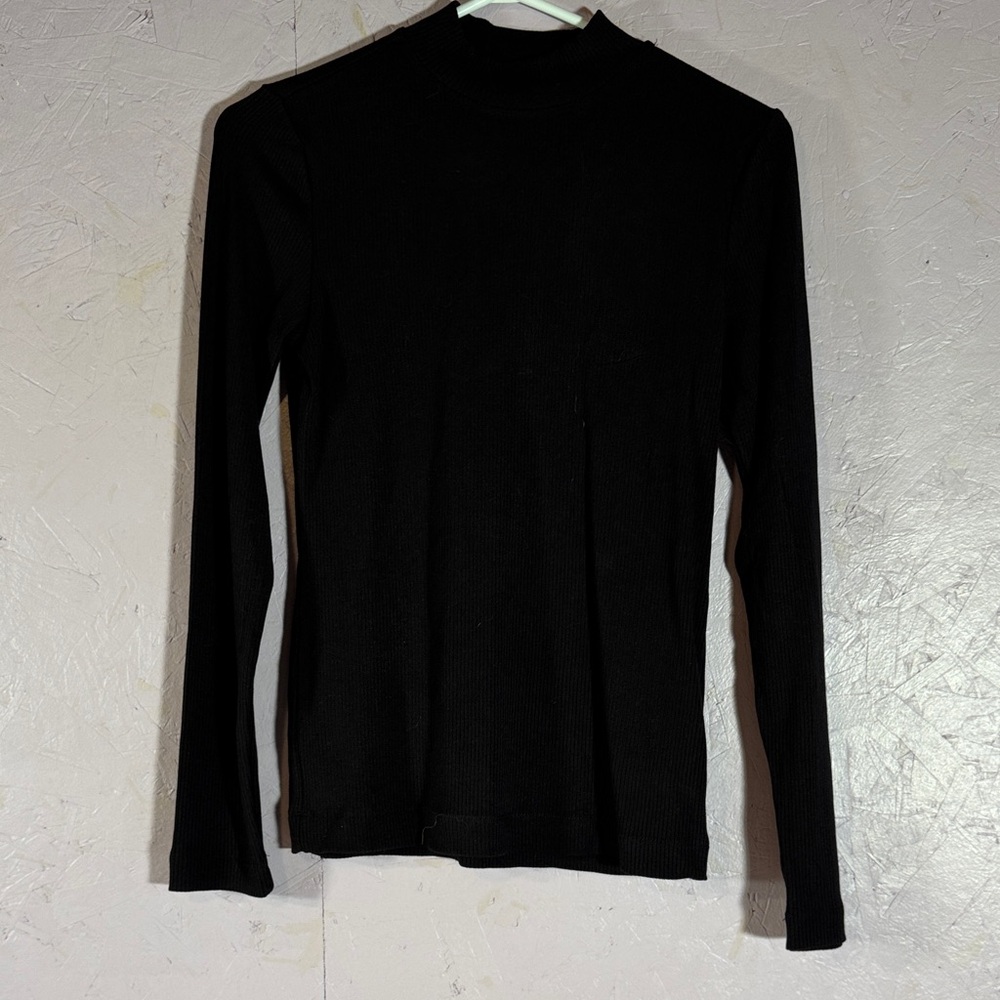Elegant Black Turtleneck Sweater